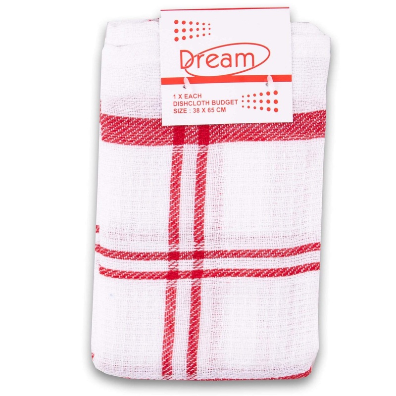 Dishcloth Budget 38 x 65cm – 1 Pack