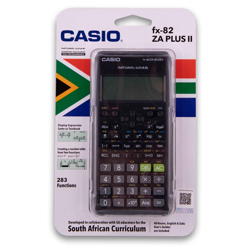 Scientific Calculator FX-82ZA Plus II