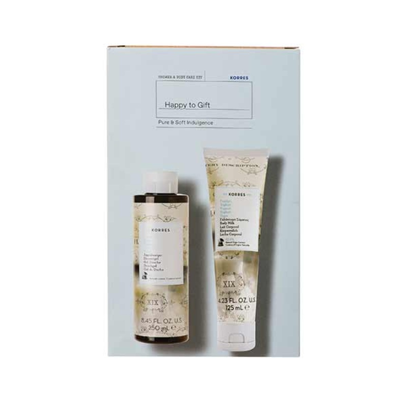 Korres Happy To Gift Pure & Soft Indulgence Set    250ml &   125ml