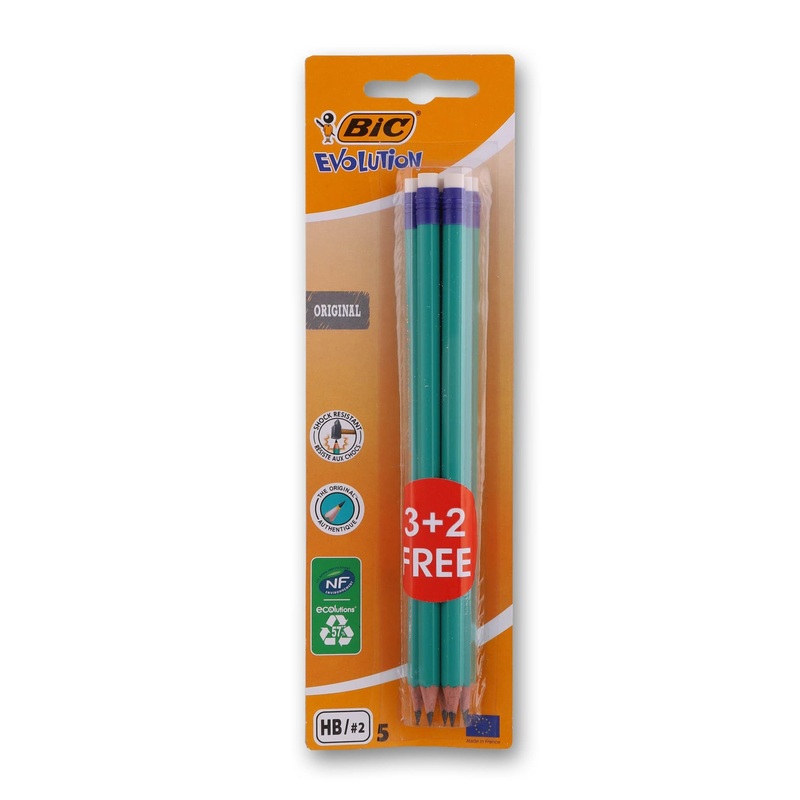 Evolution Original Pencil HB – 5 Pack