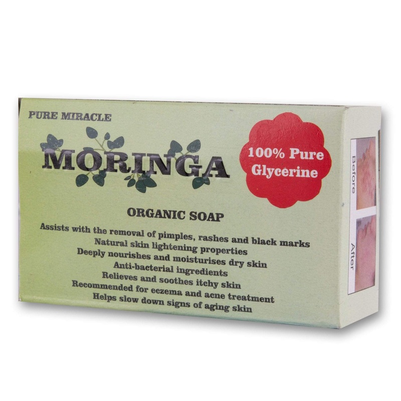 Moringa Organic Soap 160g – 100% Pure Glycerine