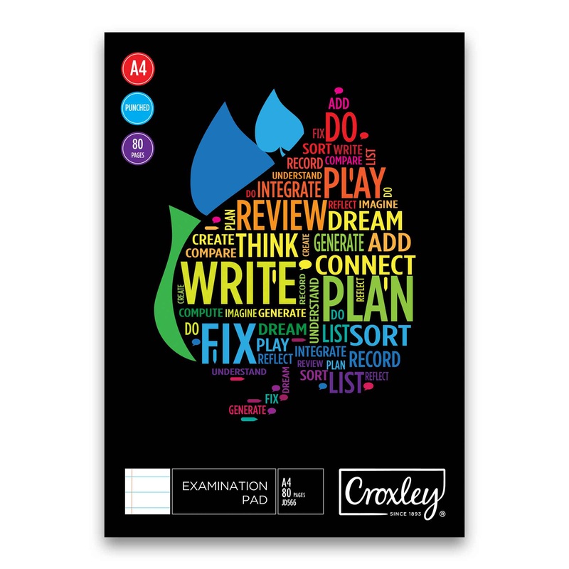 Examination Pad A4 Punched 80 Page