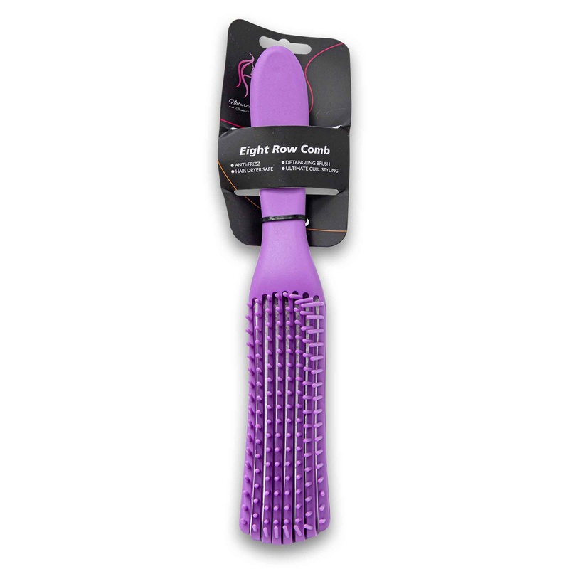 Eight Row Comb Anti-Frizz Detangling Flexible Brush