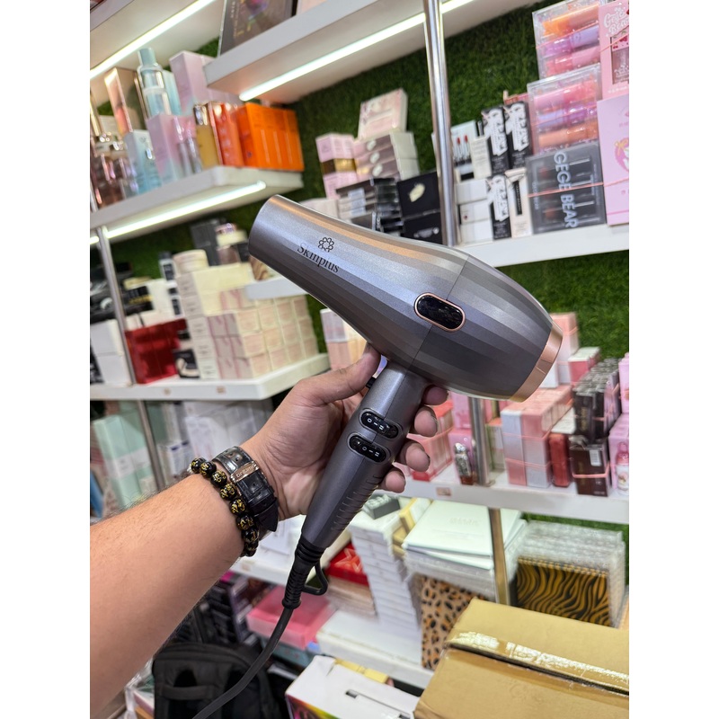 SkinPlus 2400W Professional Hair Dryer | 2 Nozzles + 1 Diffuser | Powerful & Lightweight
