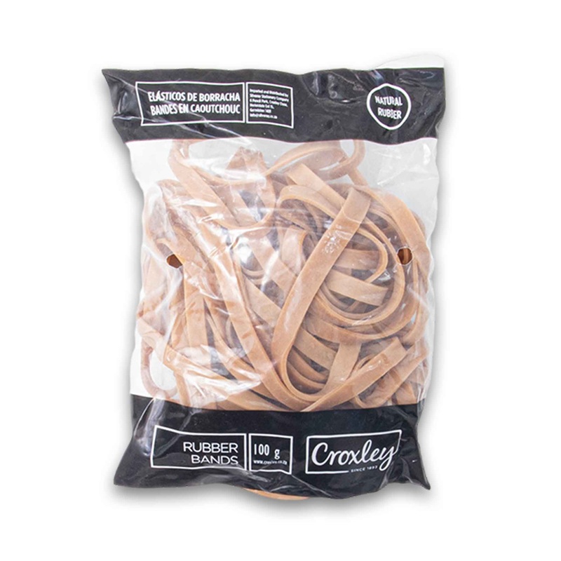 Natural Crepe Rubber Bands #69 100g