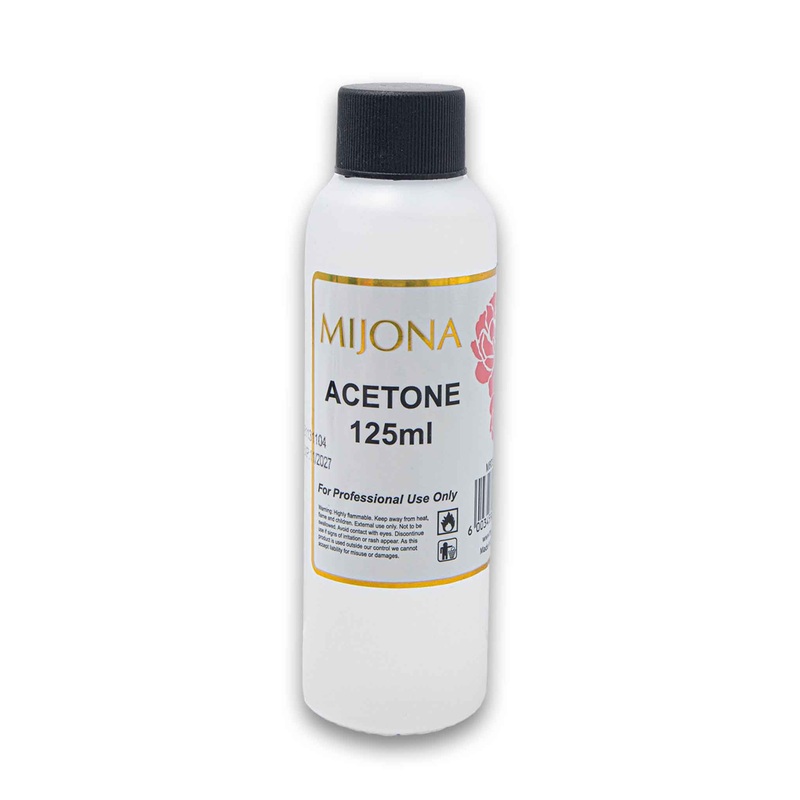 Acetone Nail Polish Remover for Professional Use 125ml