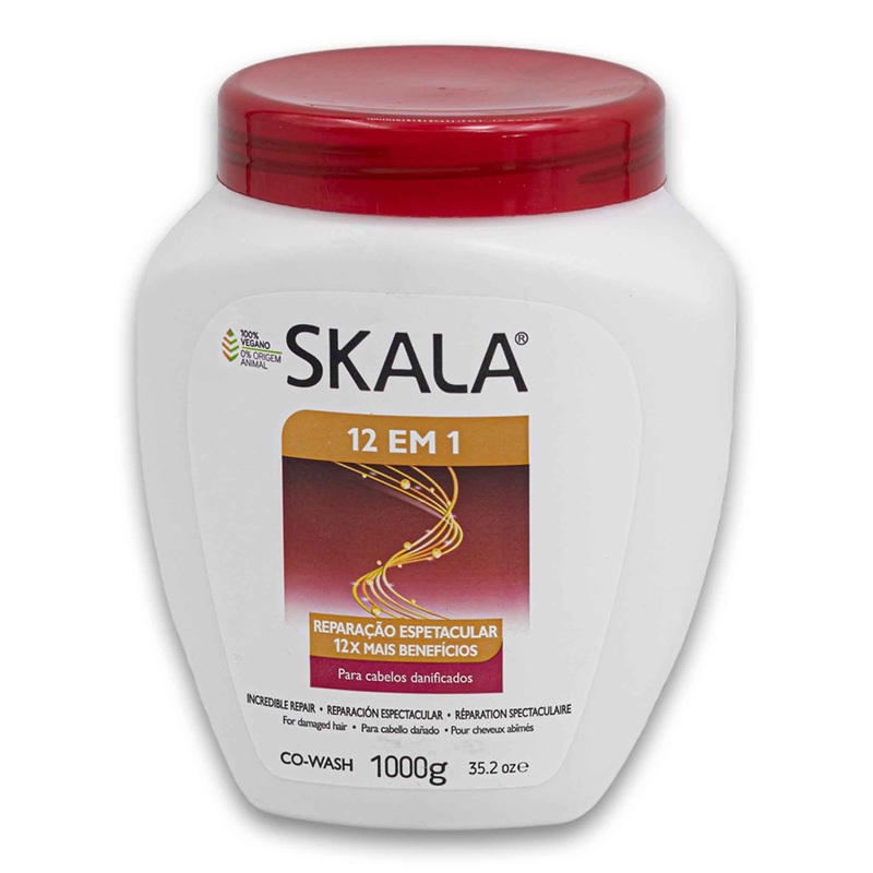 12-in-1 Intensive Hair Repair Treatment Cream 1kg | Incredible Repair for Damaged Hair – Vegan Formula