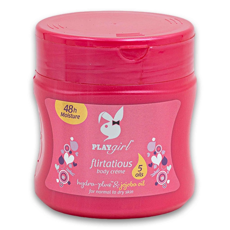 Flirtatious Body Cream 400ml for Woman | With Hydra-Plus & Jojoba Oil + 5 Oils  48hr Moisture