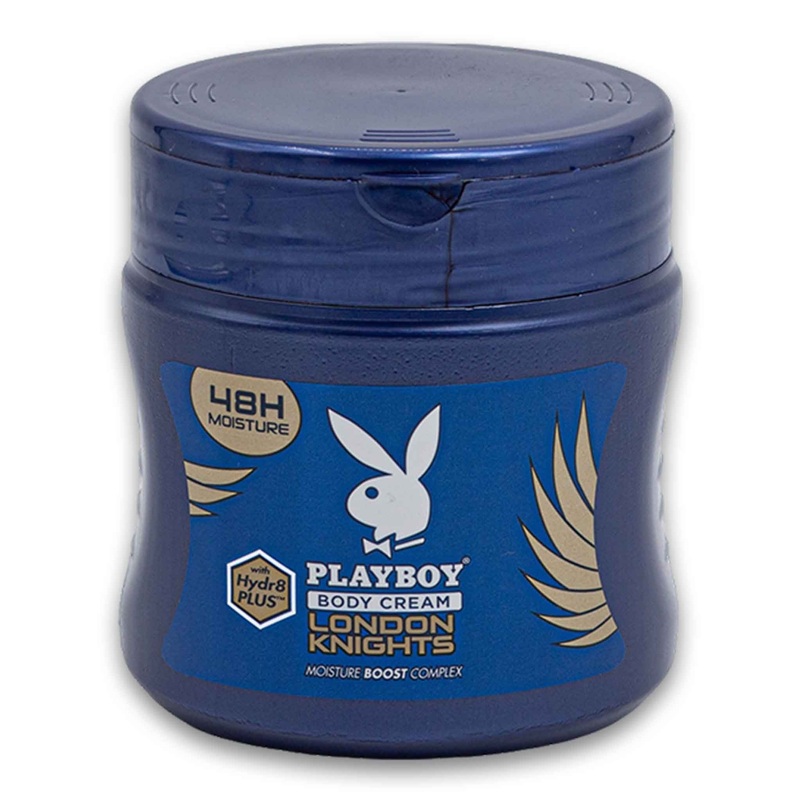 London Knights Body Cream 400ml for Men | Powered by Moisture Boost Complex & Hydr8PLUS  48hr Moisture