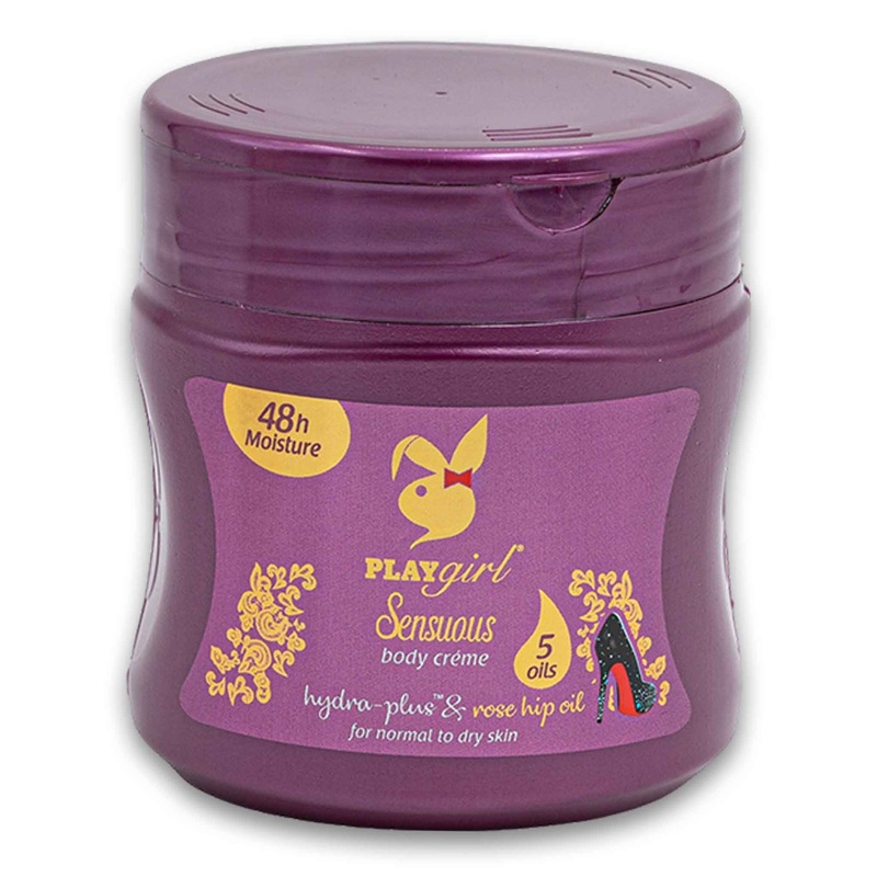 Sensuous Body Cream 400ml for Woman | With Hydra-Plus & Rose Hip Oil + 5 Oils  48hr Moisture
