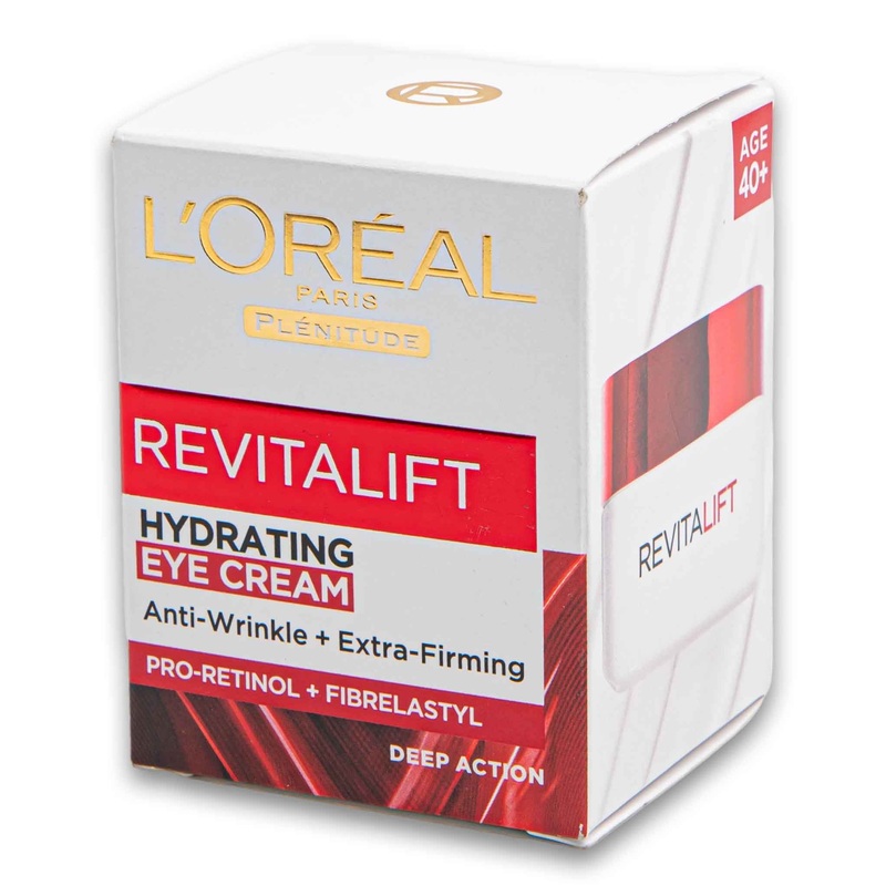 Revitalift Hydrating Eye Cream Anti-Wrinkle with Pro-Retinol + Fibrelastyl Deep Action 15ml