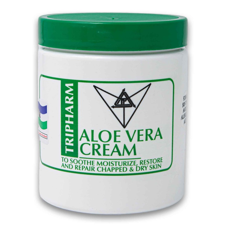 Aloe Vera Body Cream Soothe Moisturize Restore and Repair Chapped & Dry Skin 500g