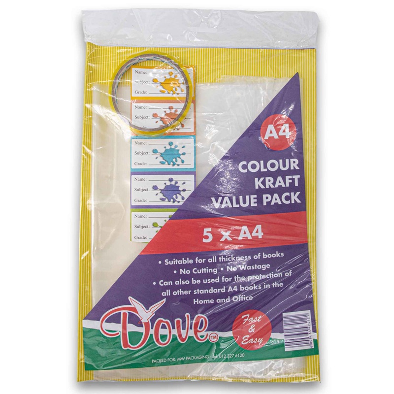 Back to School Colour Kraft Value Pack 10 x A4