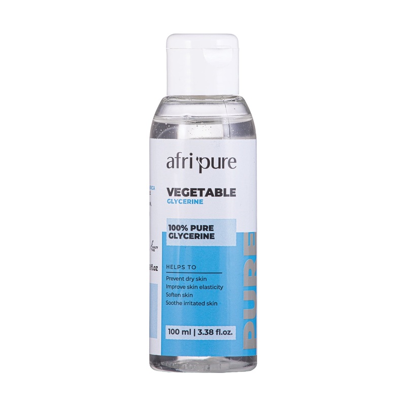 Vegetable Glycerine 100ml | 100% Pure  Prevents Dryness Improves Elasticity Softens & Soothes Irritated Skin