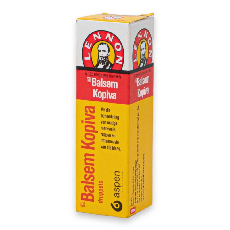 Balsem Kopiva 20ml | Herbal Drops  Relief for Kidney Ailments Backache & Bladder Inflammation
