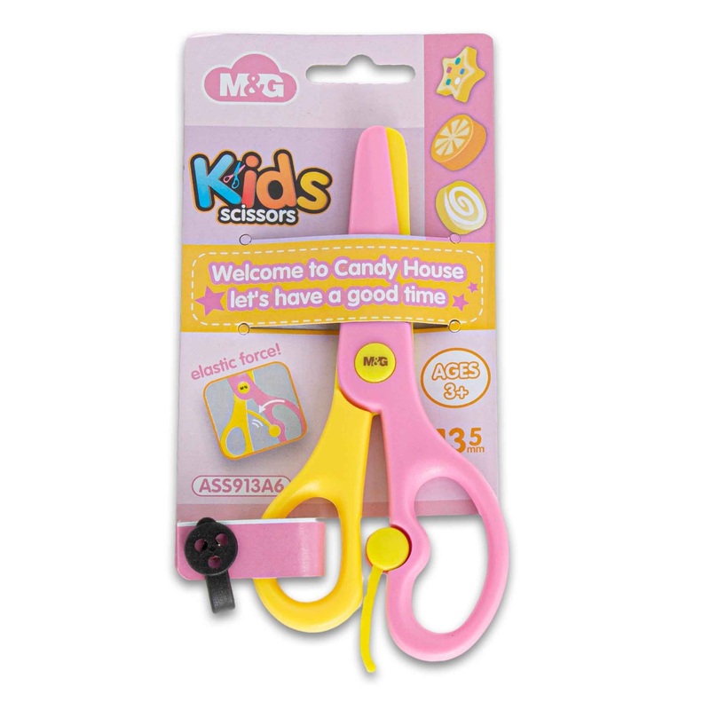 Kids Scissors 135mm | Safe Rounded Blades  Suitable for Ages 3+