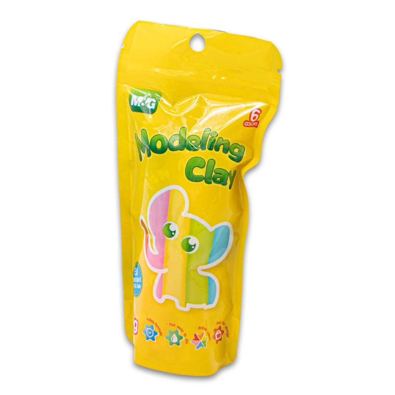 Modeling Clay Set | 6 Bright Colours  Soft Non-Toxic & Easy to Shape for Creative Fun