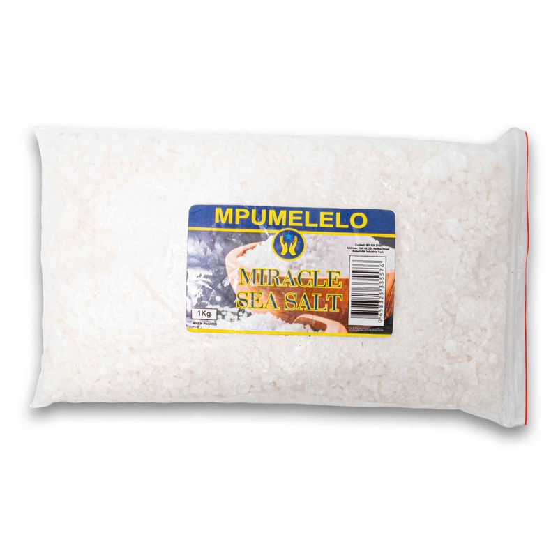 Miracle Sea Salt 1kg | Natural Coarse Crystals  Purifying & Relaxing