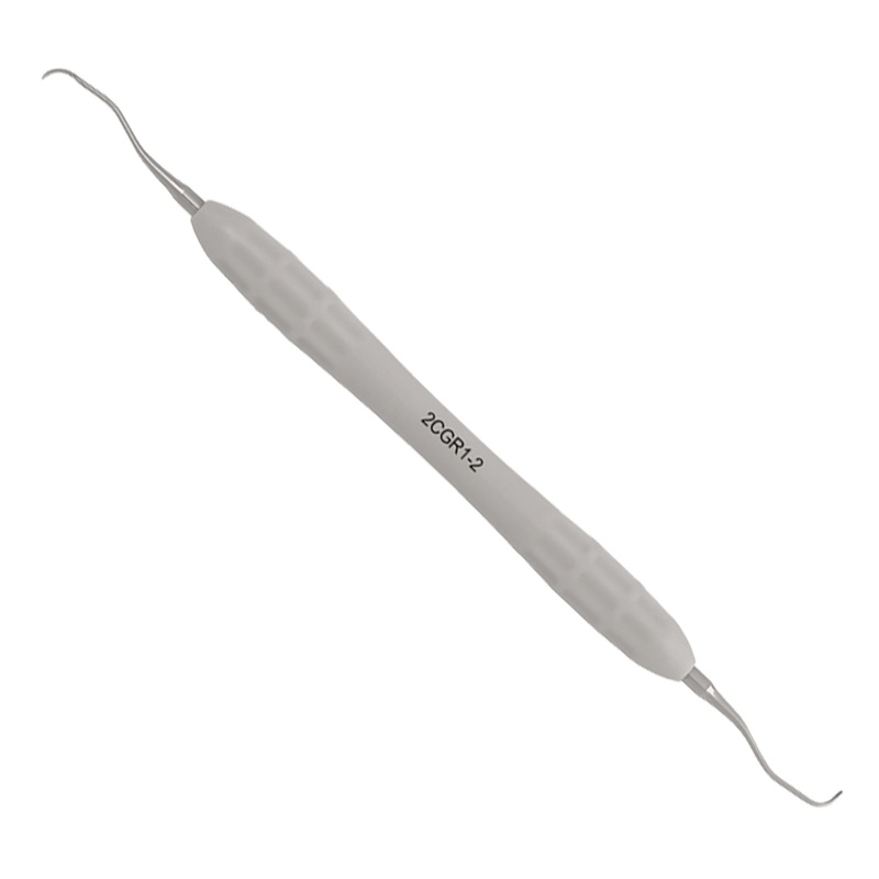 Dental 1/2 Gracey Curette Anterior, Silicone Handle Premium Osung -2CGR1-2