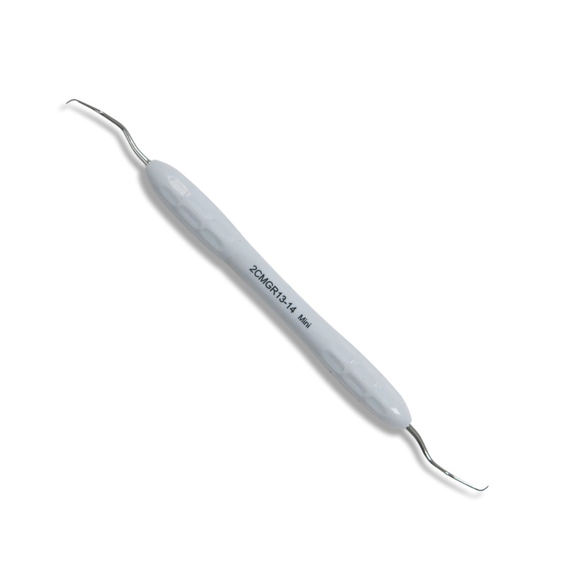 Dental 13/14 Mini Five Gracey Curette Distal, Silicone Handle Premium Osung -2CMGR13-14
