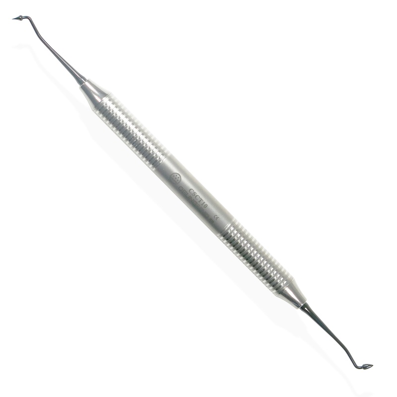 Dental Composite Instrument #10 Titanium. Metal handle Osung -CSCT10