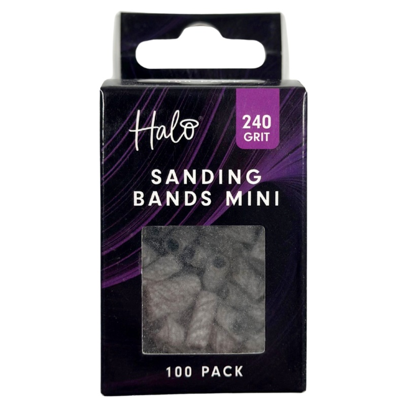 Halo Sanding Bands Mini White 240 pack 100