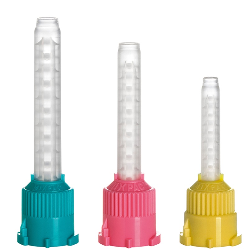 T-Style Short HP Mixing Tips Yellow 4.2mm 48/pk.