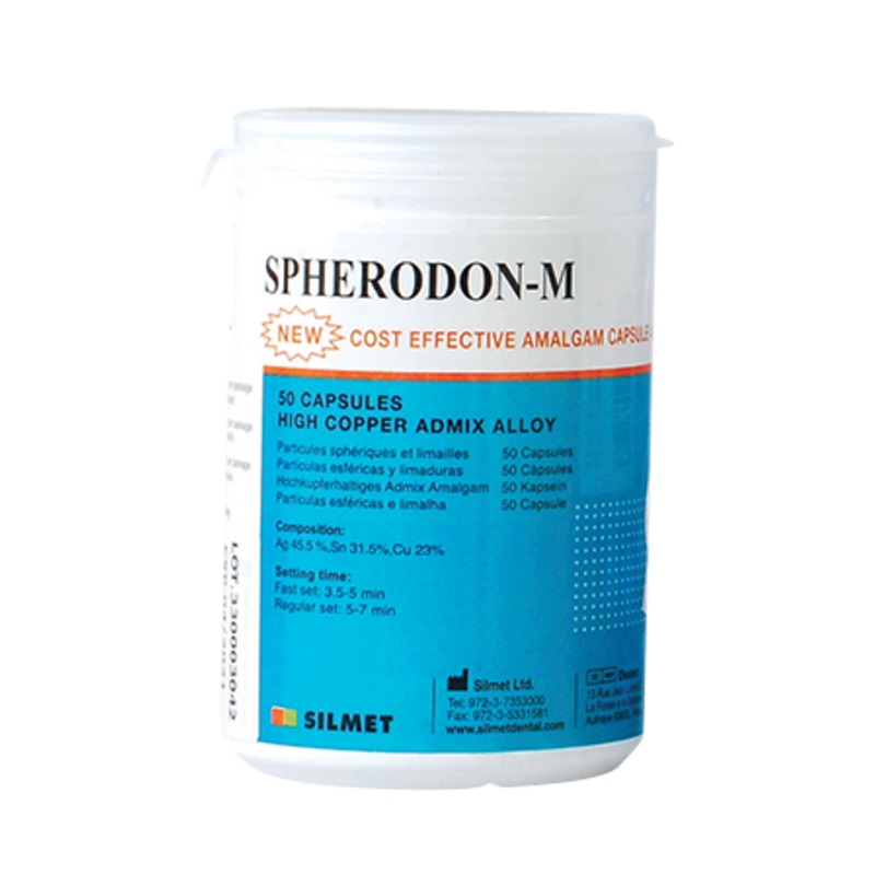 Spherodon-M 2 Spill Regular Set Admix Alloy 45.5% Ag. 50/jr. – Silmet*