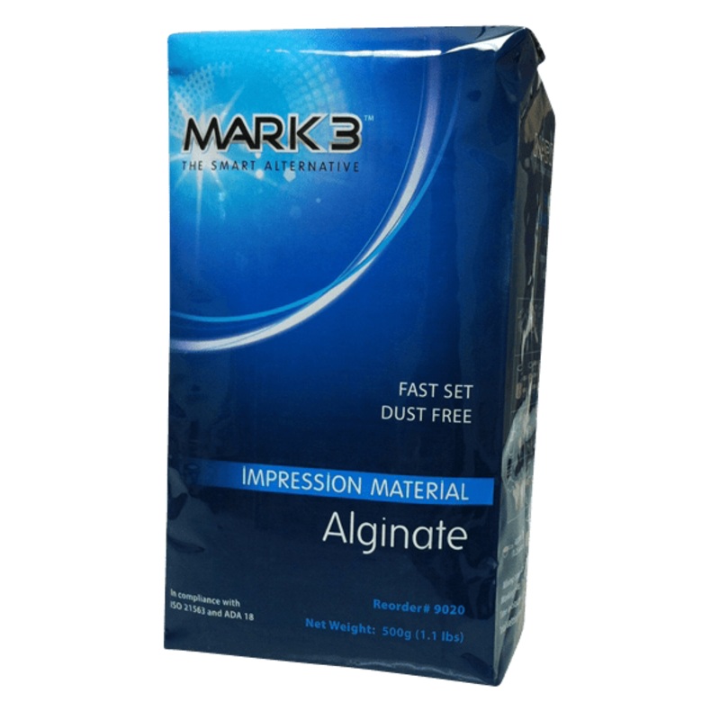 Alginate Dust Free Fast Set 1.1 lb. Bag – MARK3*