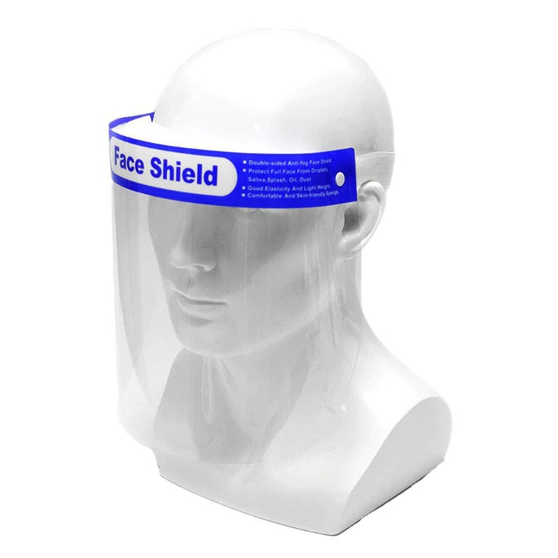 Anti-Fog Disposable Face Shield Blue 10/pk – MARK3*