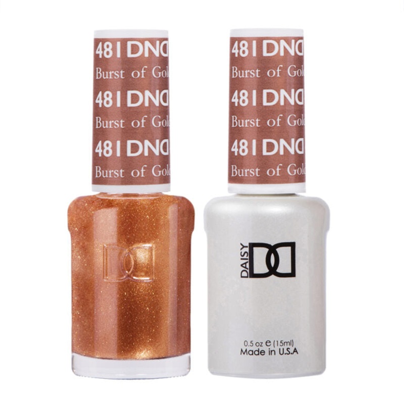DND Gel Polish DND Duo – Burst of Gold 481