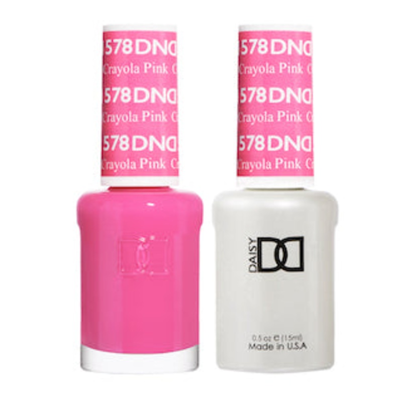 DND Gel Polish DND Duo – Crayola Pink 578
