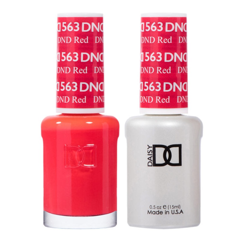 DND Gel Polish DND Duo – DND Red 563