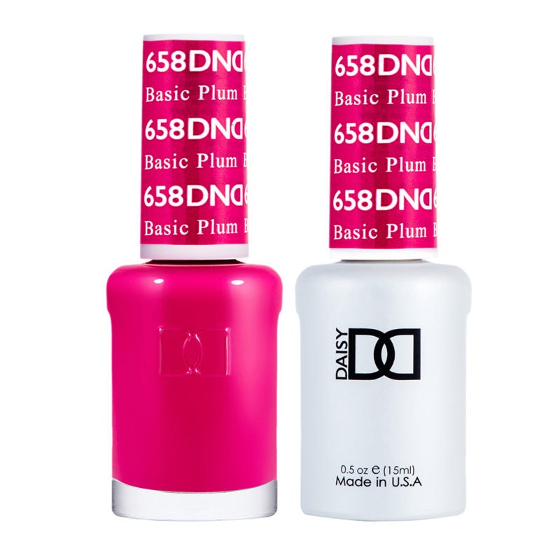 DND Gel Polish DND Duo – Basic Plum 658