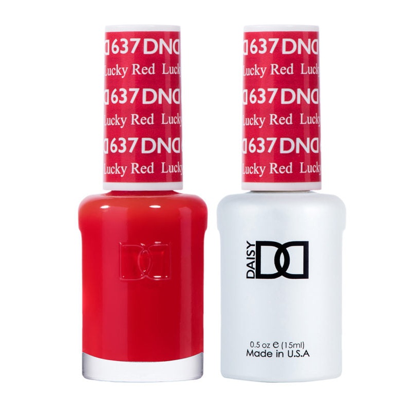 DND Gel Polish DND Duo – Lucky Red 637