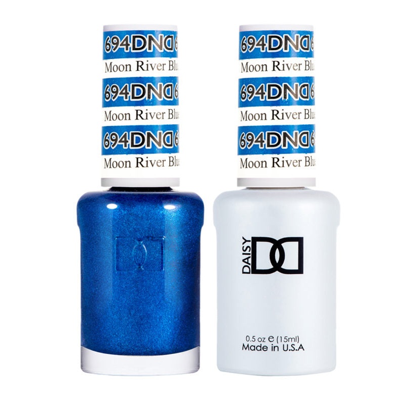 DND Gel Polish DND Duo – Moon River Blue 694