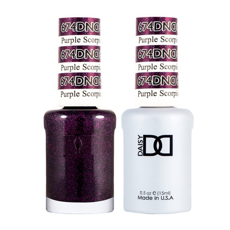 DND Gel Polish DND Duo – Purple Scorpio 674