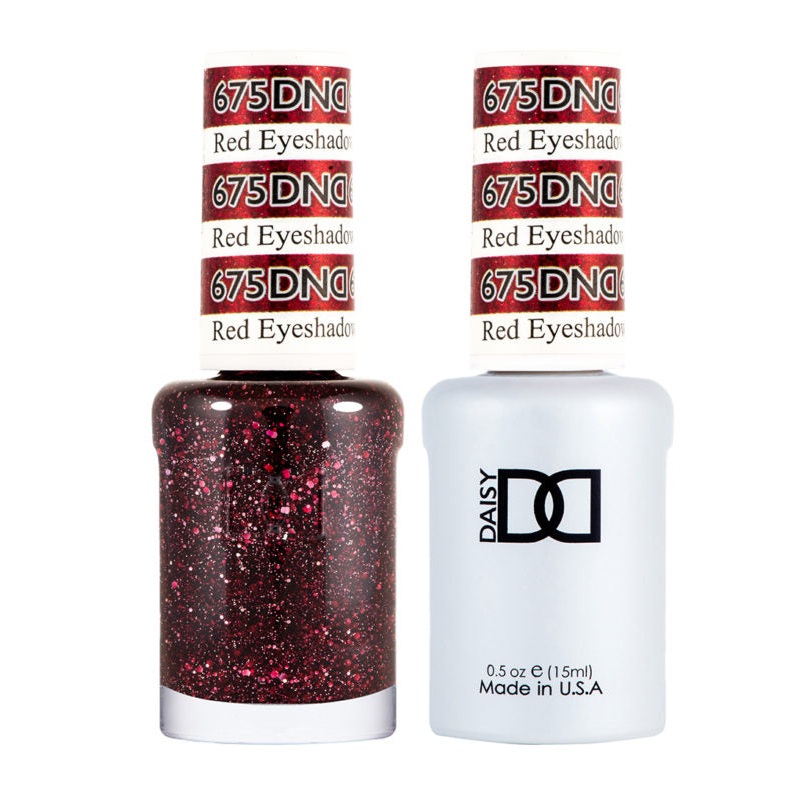 DND Gel Polish DND Duo – Red Eyeshadow 675
