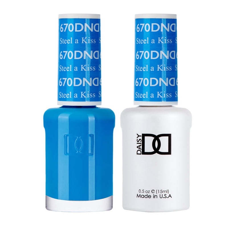 DND Gel Polish DND Duo – Steel a Kiss 670