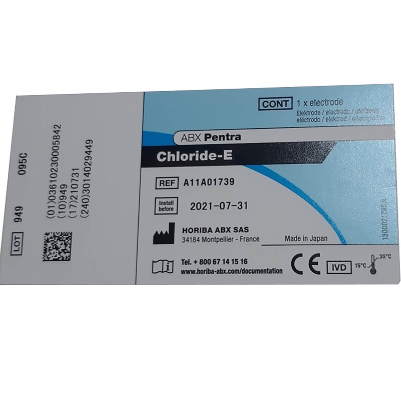 ABX PENTRA ION-SELECTIVE ELECTRODE (ISE), SOLD AS 1/EACH HORIBA 3014029449