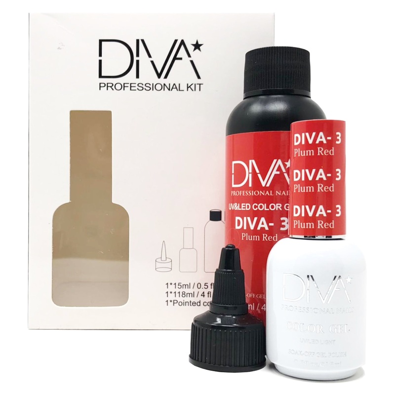 DIVA Refill 3 – Plum Red