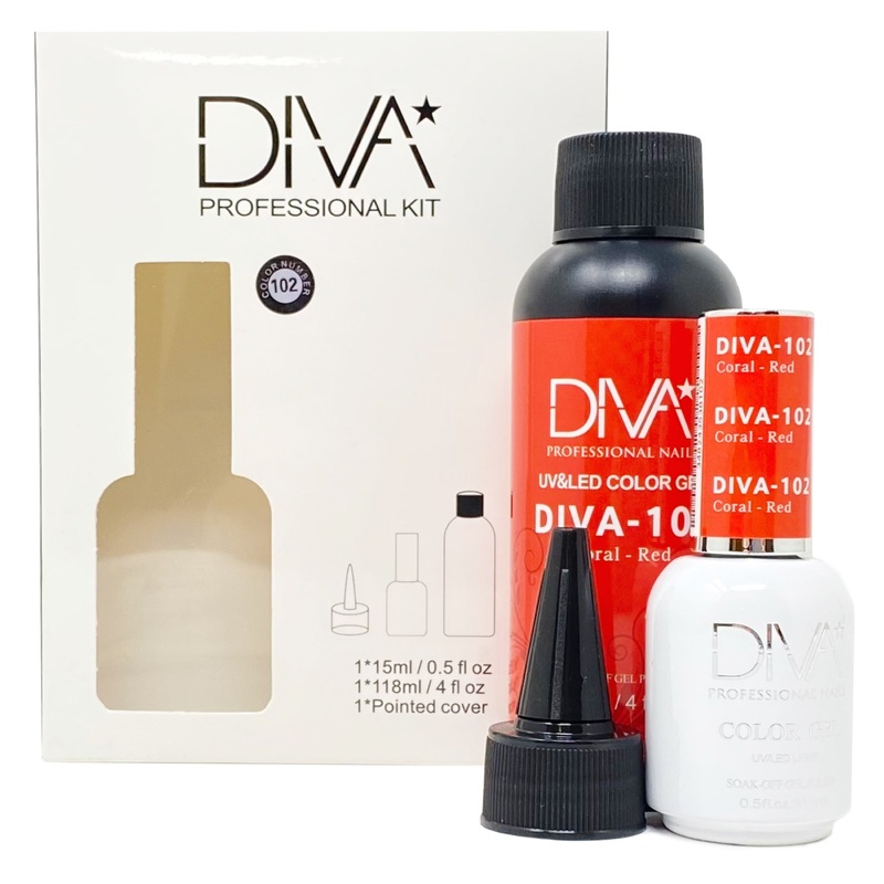 DIVA Refill 102 – Coral – Red