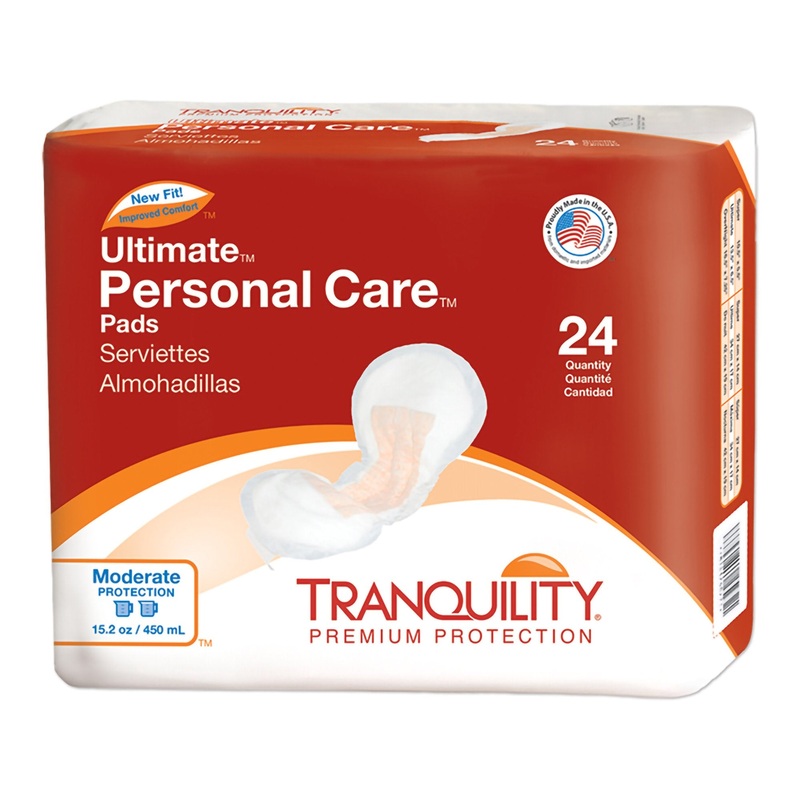 TRANQUILITY ULTIMATE BLADDER CONTROL PAD, 6 X 13 INCH, SOLD AS 96/CASE PRINCIPLE 2381