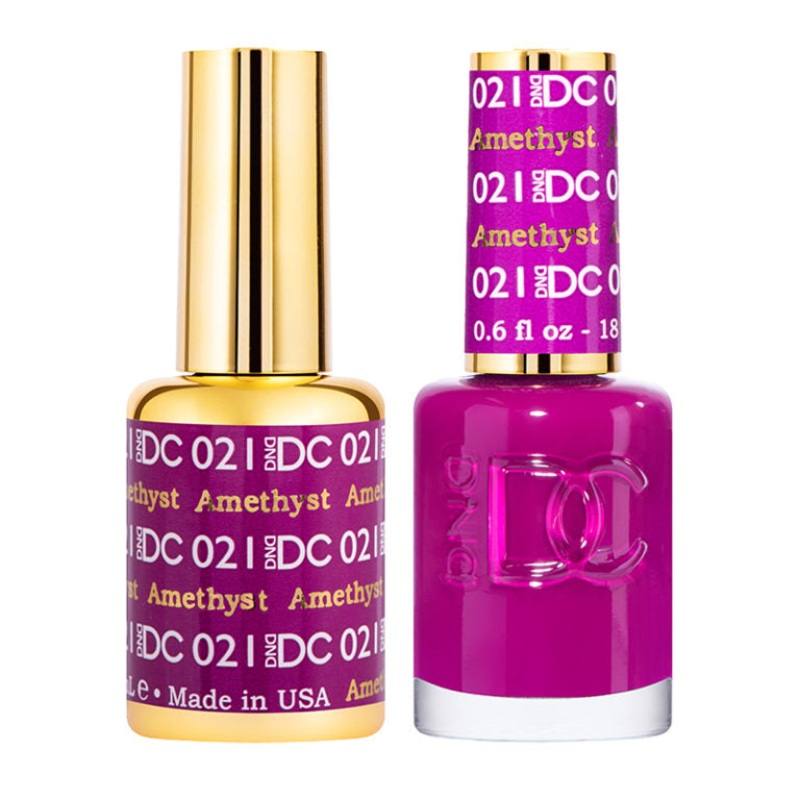 DC DUO Gel Polish and Lacquer – Amethyst DC021