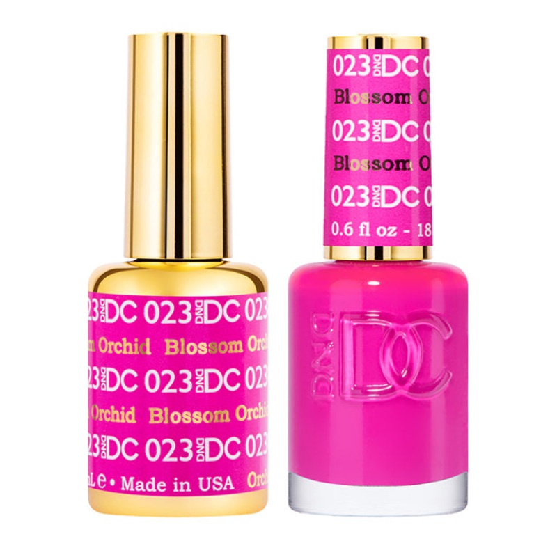 DC DUO Gel Polish and Lacquer – Blossom Orchid DC023