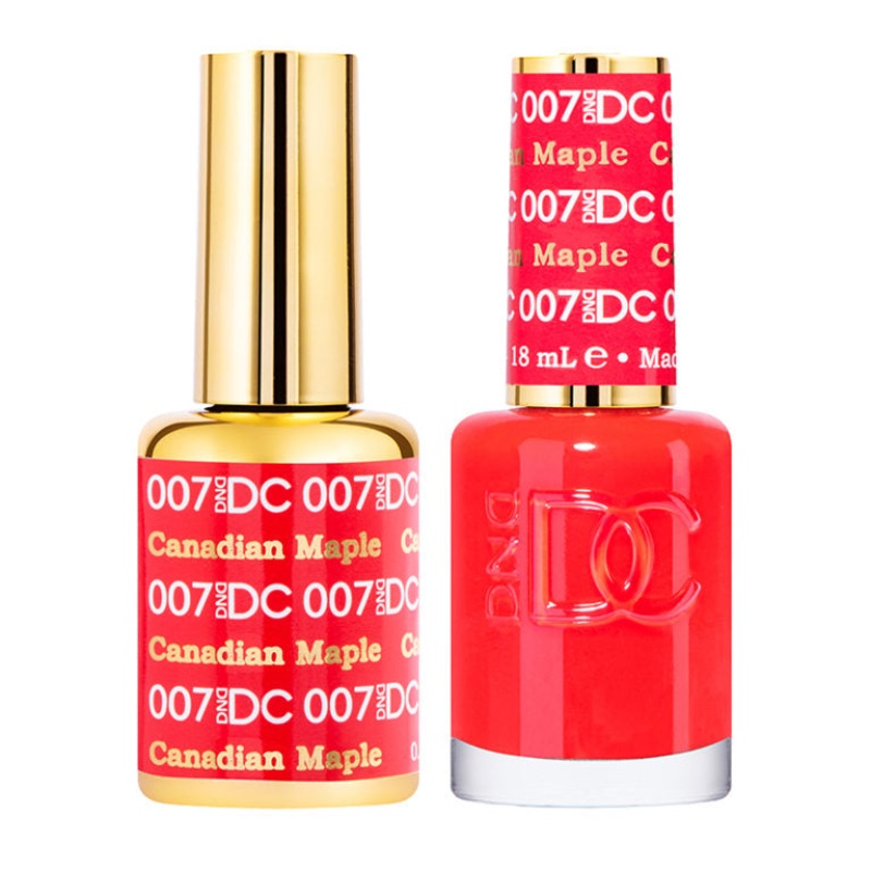 DC DUO Gel Polish and Lacquer – Canadian Maple DC007