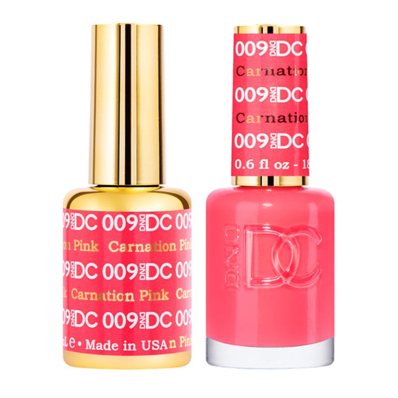 DC DUO Gel Polish and Lacquer – Carnation Pink DC009