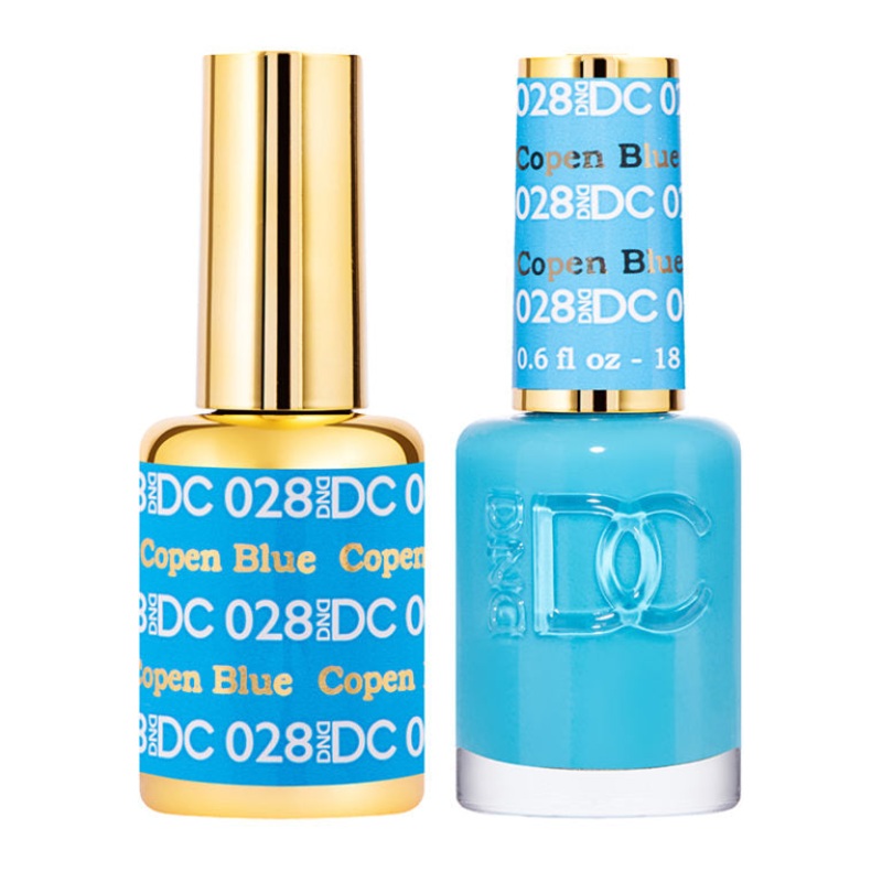 DC DUO Gel Polish and Lacquer – Copen Blue DC028