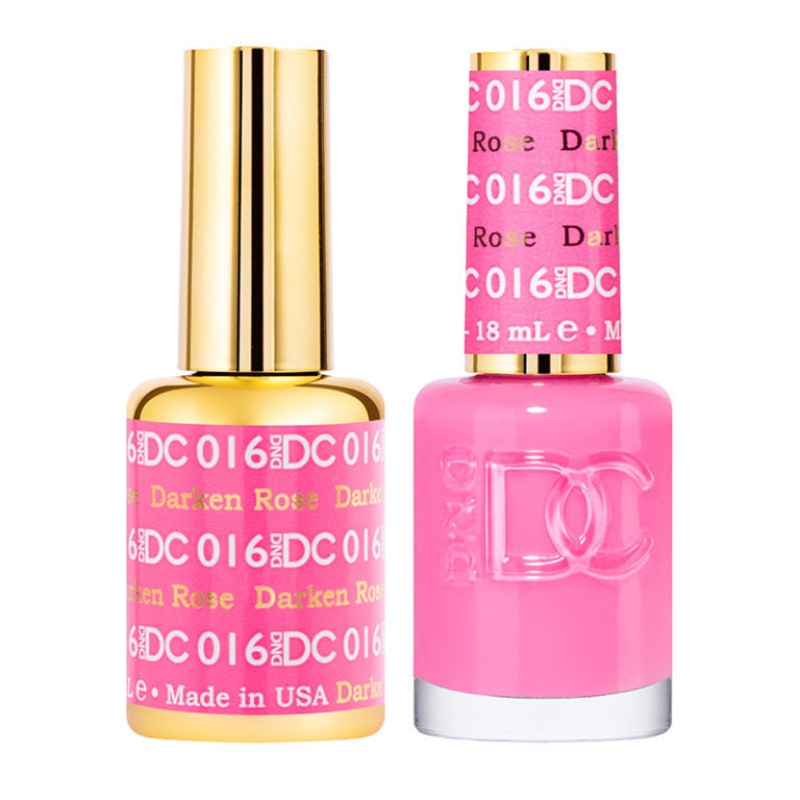 DC DUO Gel Polish and Lacquer – Darken Rose DC016