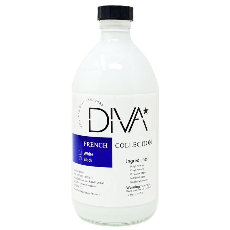 DIVA Refill Nail Polish White